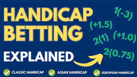 betway handicap meaning|Handicap Betting Market Explained .